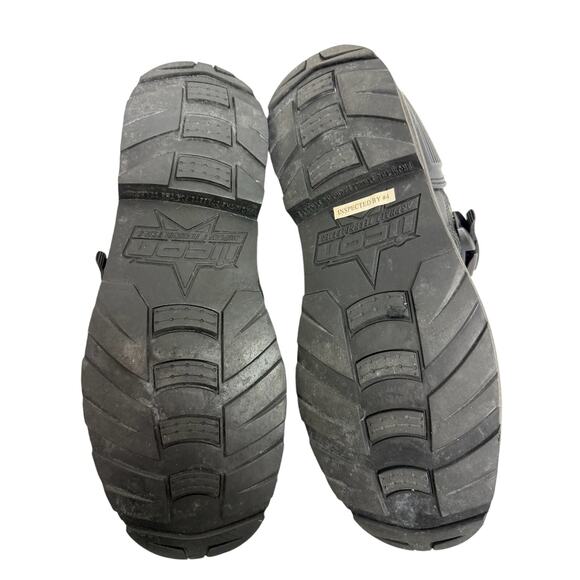 Icon Field Armor Chukka Boots Men’s Size 10 Black Motorcycle Riding Biker main image 8